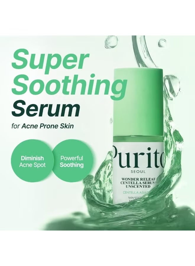 PURITO Seoul Mighty Bamboo Panthenol Cream - 100ml + PURITO Wonder Releaf Centella Serum Unscented 60ml - Image 2